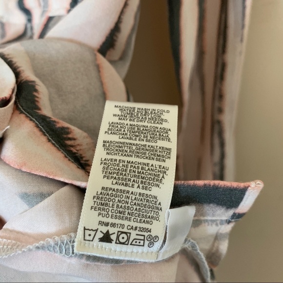 Cloth & Stone Anthropologie Stripe Button Down Long Sleeve Top Size S - Picture 6 of 6